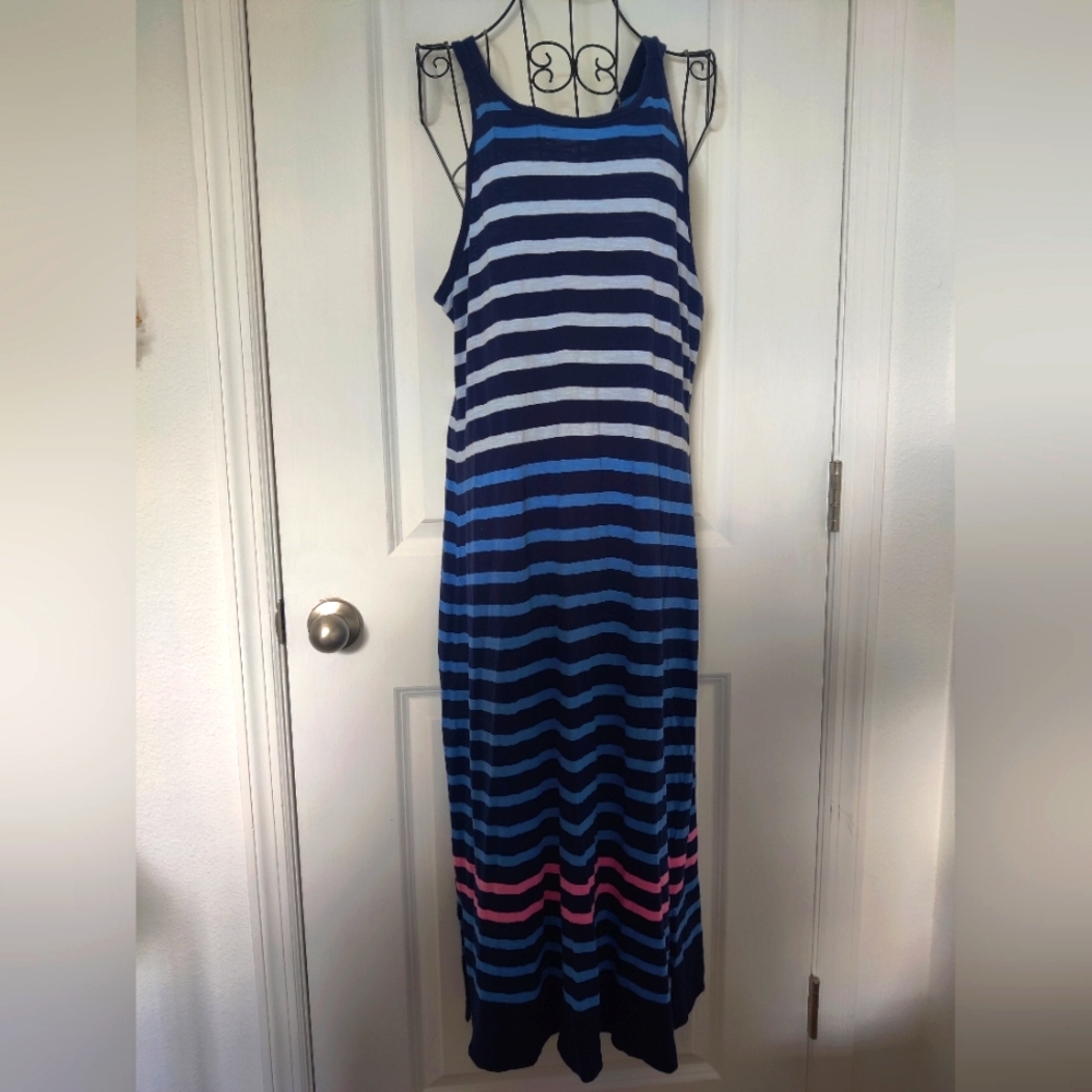 Gap Striped Maxi Dress